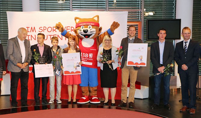 Th&uuml;ringer Kinder- und Jugendsport-Preis 2015 (Foto: Th&uuml;ringer Landessportbund)