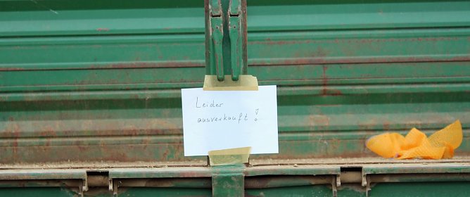 Die haben gekauft wie die Irren! (Foto: Karl-Heinz Herrmann)