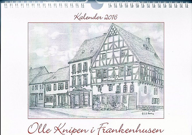 Frankenh&auml;user zeichnete f&uuml;r den Kalender 2016 (Foto: Stadt Bad Frankenhausen)