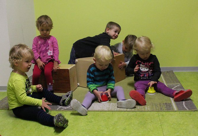 Musizieren kann jeder (Foto: Kindervilla Bad Frankenhausen)