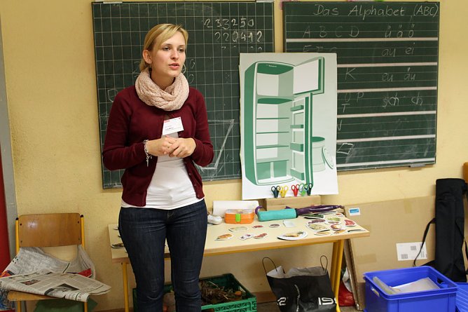 Projekttag an der Grundschule zum gesunden Fr&uuml;hst&uuml;ck (Foto: Karl-Heinz Herrmann)