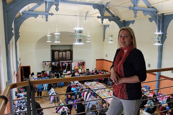 Andrang beim Spielsachenbasar (Foto: Karl-Heinz Herrmann)