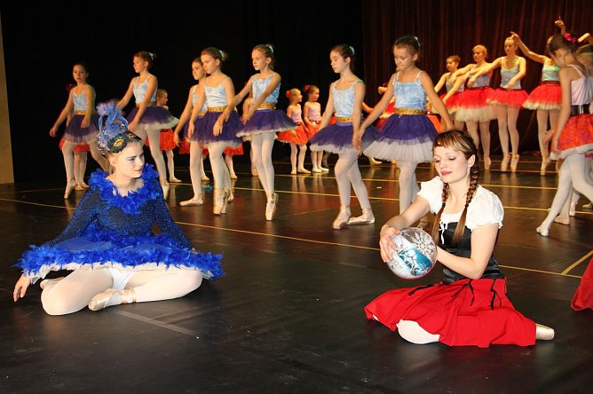 Die Schneek&ouml;nigin zur Weihnachtszeit. (Foto: G&uuml;nter Herting)
