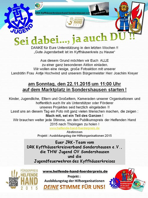 Nochmals Fotoaktion (Foto: Jrk Kyffh&auml;userkreis)