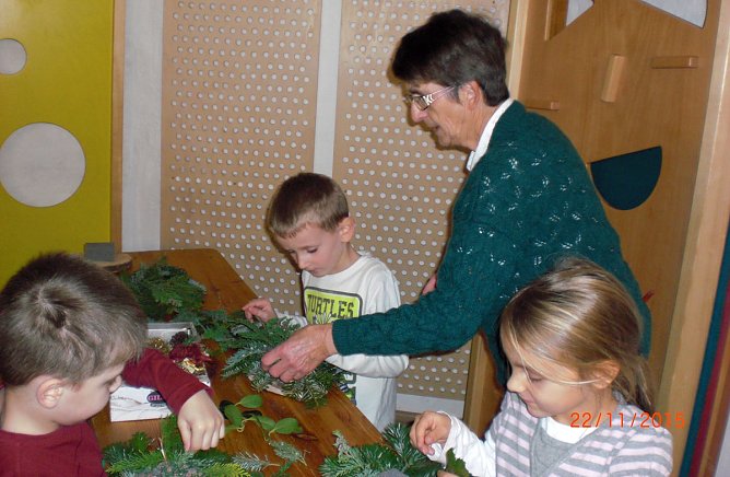 Weihnachten beginnt schon im November (Foto: Kindervilla Bad Frankenhausen)