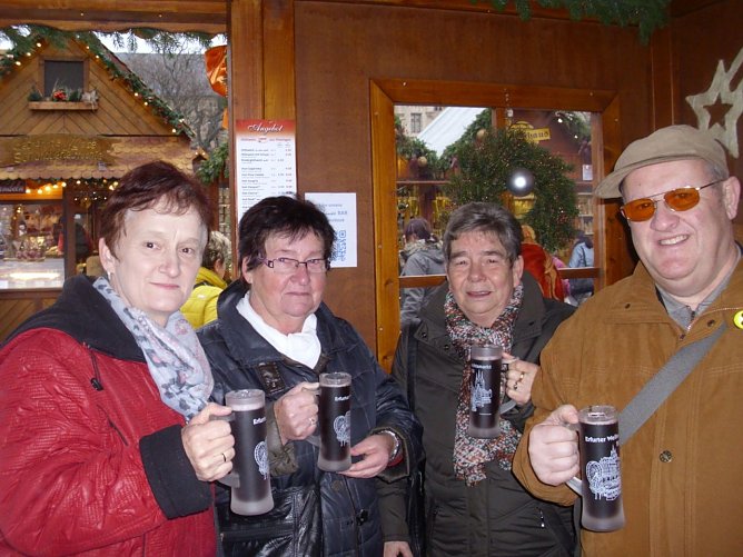 Bummel &uuml;ber den Erfurter Weihnachtsmarkt (Foto: Thomas Leipold)