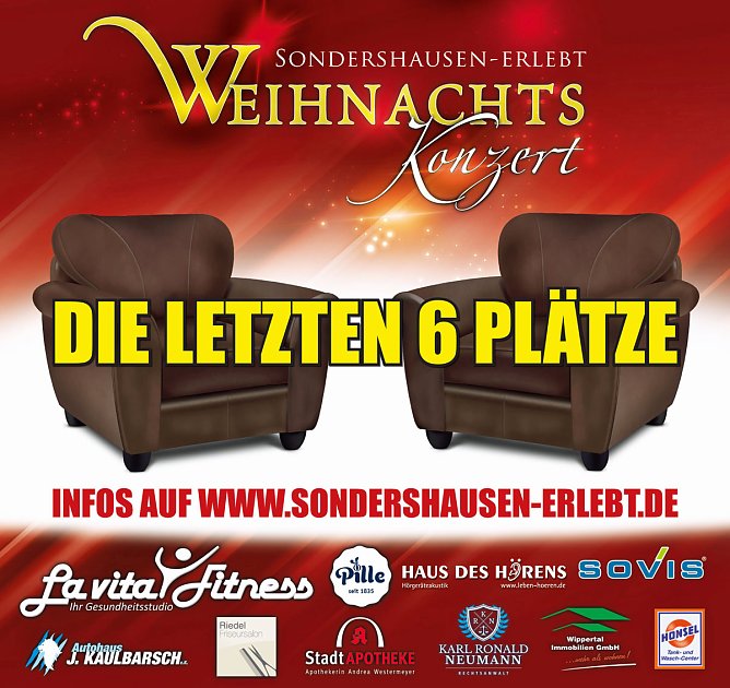 Die letzten 6 Plätze (Foto: Privat) Die letzten 6 Plätze (Foto: Privat)