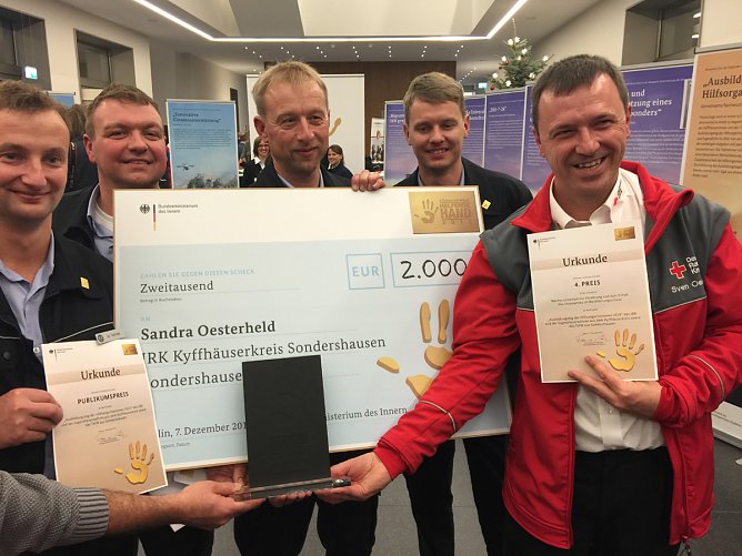 Publikumspreis ging nach Sondershausen (Foto: Privat) Publikumspreis ging nach Sondershausen (Foto: Privat)