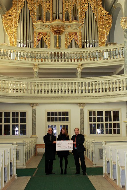 Kirchgemeinde St. Trinitatis wird unterst&uuml;tzt (Foto: Stadtwerke Sondershausen)