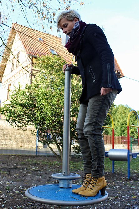 Balancierhilfen für die Kita (Foto: Karl-Heinz Herrmann) Balancierhilfen für die Kita (Foto: Karl-Heinz Herrmann)