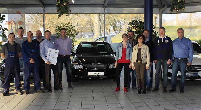 Ausgezeichnetes Team (Foto: H. Fischer/AHP)