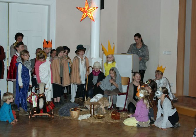 Der Weihnachtsstern (Foto: Karl-Heinz Herrmann)