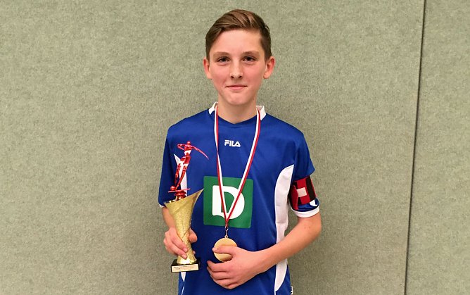  Lennert Wagner (SpG G&ouml;rsbach I) mit insgesamt 11 Toren. (Foto: Erik Zimmermann)