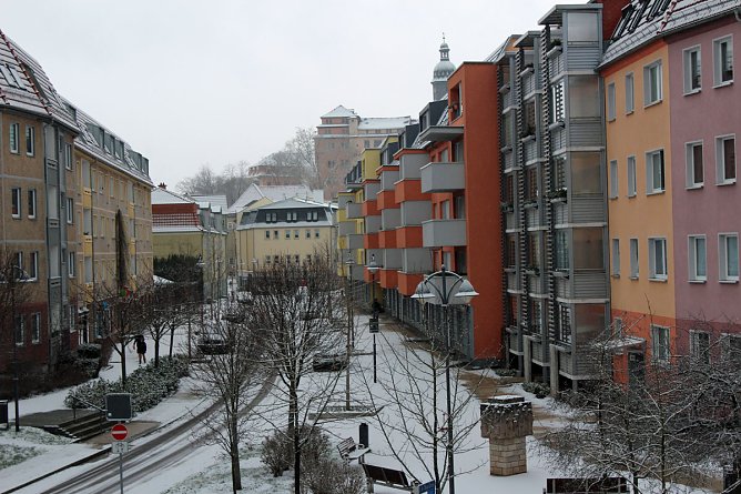 Leichter Schneefall (Foto: Karl-Heinz Herrmann)