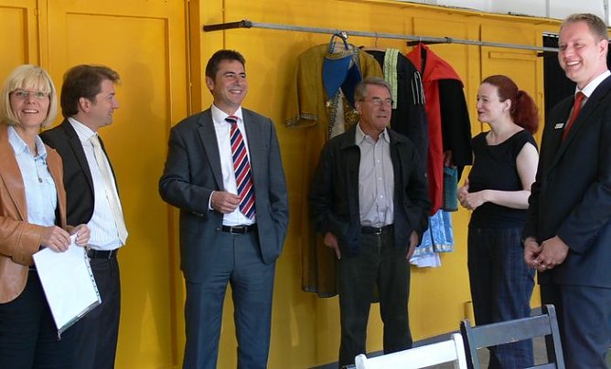 Neue Räume verbreiten Freude (Foto: Kühn) Neue Räume verbreiten Freude (Foto: Kühn)