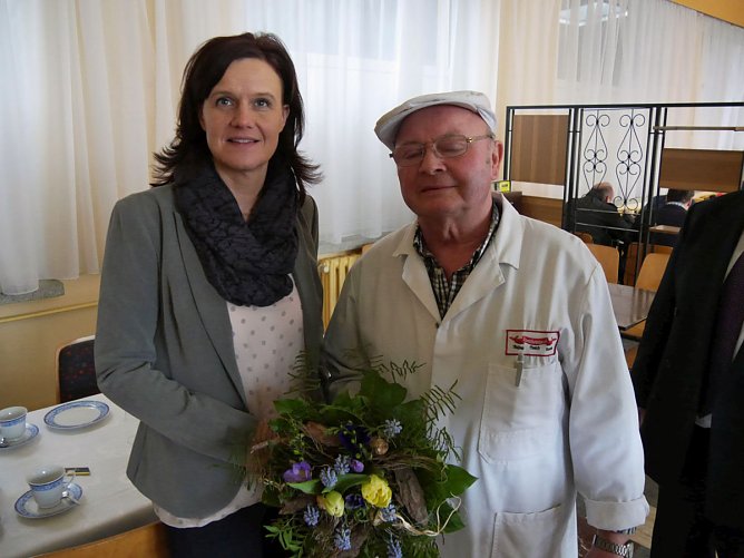 Zu Meisterjubiläum in Greußen (Foto: Landratsamt Kyffhäuserkreis) Zu Meisterjubiläum in Greußen (Foto: Landratsamt Kyffhäuserkreis)