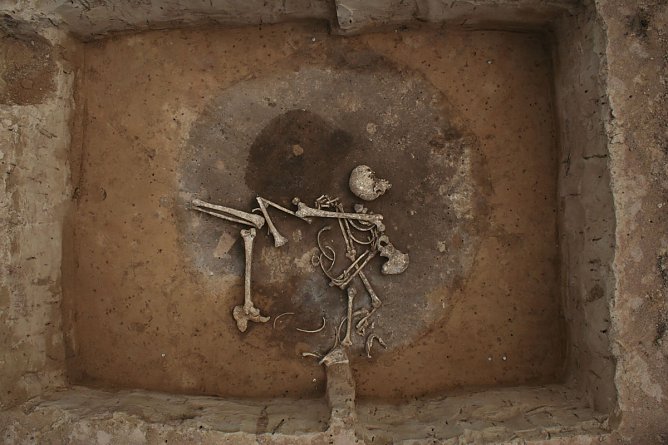 Arch&auml;ologische Funden werden in Artern pr&auml;sentiert (Foto: Th. J&auml;ger)