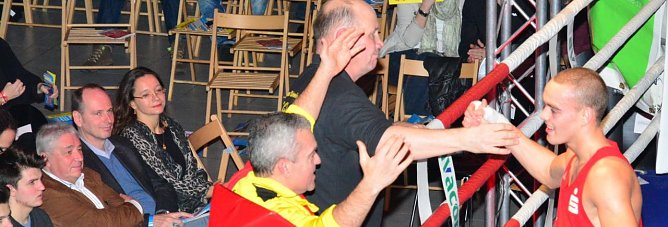 Viktor G&aacute;las nach seinem Sieg (Foto: Johann Reinhardt)