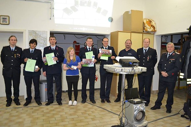 Jahreshauptversammlung 2016 FFW Clingen (Foto: FFW Clingen)