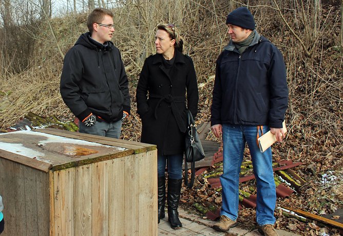Katastrophaler Zustand und viel Arbeit (Foto: Karl-Heinz Herrmann) Katastrophaler Zustand und viel Arbeit (Foto: Karl-Heinz Herrmann)