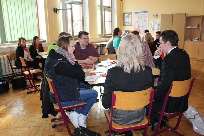 Nicht nur Berufe vorgestellt! (Foto: Karl-Heinz Herrmann)