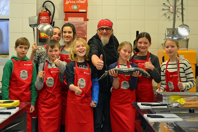 Sterneküche macht Schule (Foto: Knappschaft) Sterneküche macht Schule (Foto: Knappschaft)