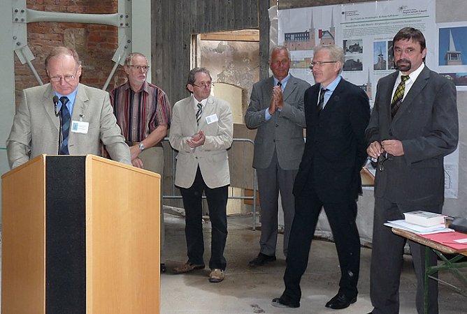 Grundsteinlegung Cruciskirche (Foto: Karl-Heinz Herrmann) Grundsteinlegung Cruciskirche (Foto: Karl-Heinz Herrmann)