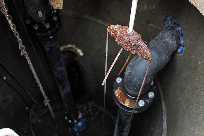 Wasserwirtschaft pr&auml;sentierte sich (Foto: Karl-Heinz Herrmann)