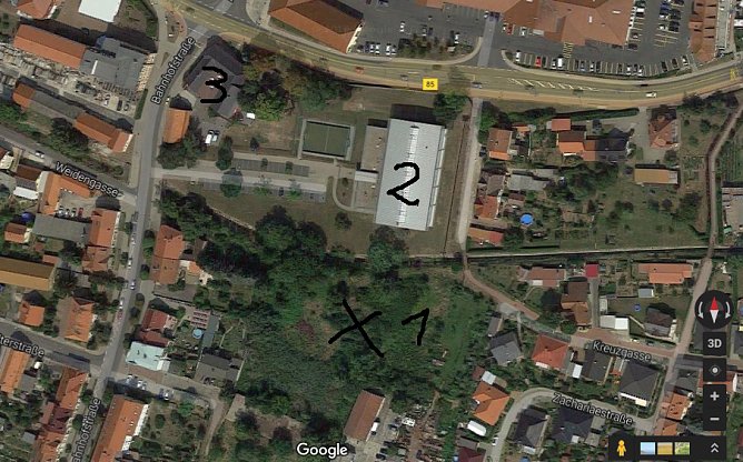 Neuer Standort Kyffhäusergymnasium Bad Frankenhausen (Foto: Quelle: Google Maps) Neuer Standort Kyffhäusergymnasium Bad Frankenhausen (Foto: Quelle: Google Maps)