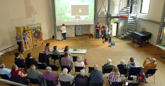 Eine au&szlig;ergew&ouml;hnliche Vorstellung an einem au&szlig;ergew&ouml;hnlichem Ort (Foto: A. Schmidt)
