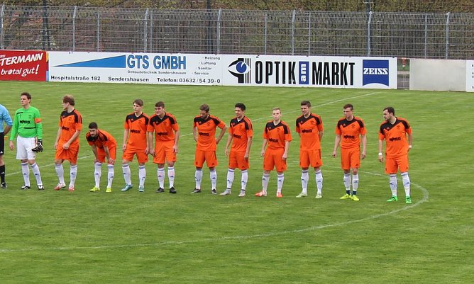 Eintracht Sondershausen mit neuem Trainer (Foto: Karl-Heinz Herrmann)
