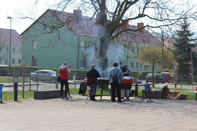 Raketenstart in Bad Frankenhausen (Foto: Karl-Heinz Herrmann)