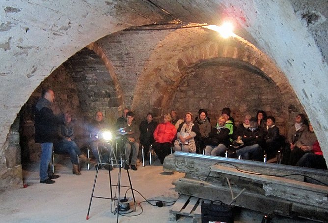 Das Schloss Frankenhausen verändert sich (Foto: Katrin Milde) Das Schloss Frankenhausen verändert sich (Foto: Katrin Milde)