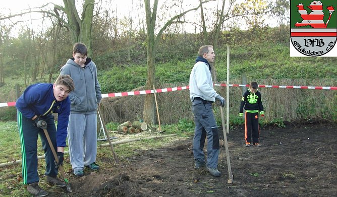 Der VfB Oldisleben putzt sich! (Foto: VfB Oldisleben)