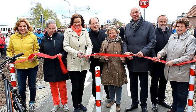 Unstrut-Werra-Radweg &uuml;bergeben (Foto: Karl-Heinz Herrmann)