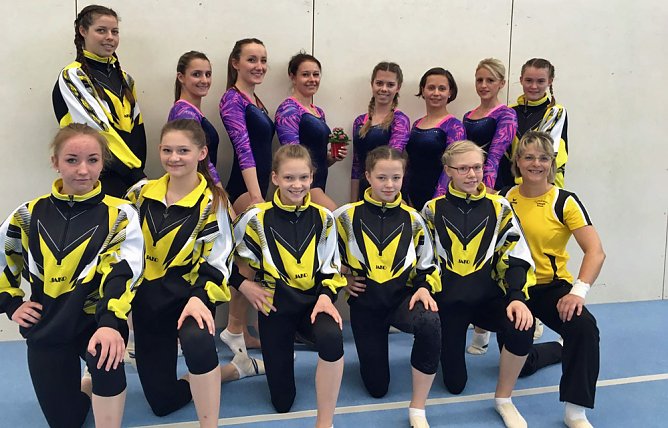 2. Wettkampf im Ligaturnen weiblich (Foto: Sv Gl&uuml;ckauf Sondershausen)