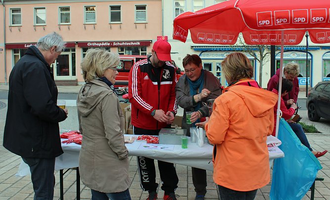 Maibaumparty in Frankenhausen (Foto: Karl-Heinz Herrmann)