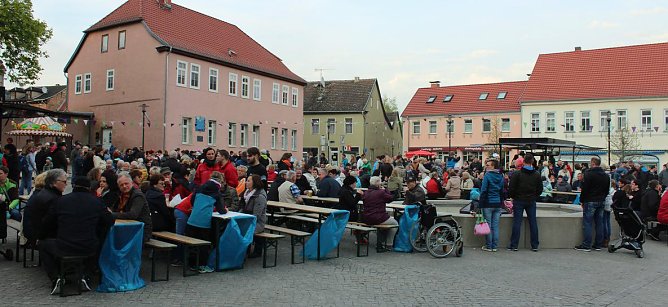 Maibaumparty in Frankenhausen (Foto: Karl-Heinz Herrmann)