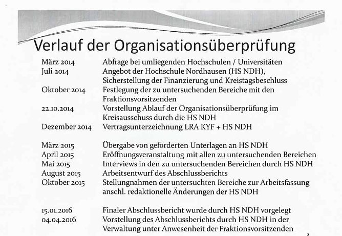 Landratsamt unter die Lupe genommen (Foto: Landratsamt Kyffh&auml;userkreis)