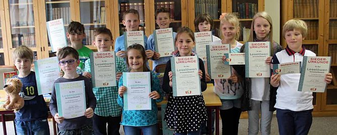 Lesel&ouml;wen der Grundschulen (Foto: Karl-Heinz Herrmann)