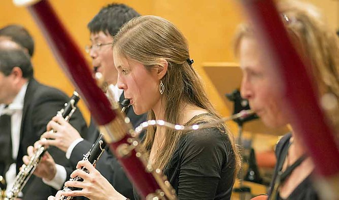 Klarinette und Bratsche im Duo (Foto: Tilman Graner)