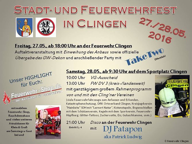 Straßenfest und Stadt- und Feuerwehrfest (Foto: Privat) Straßenfest und Stadt- und Feuerwehrfest (Foto: Privat)
