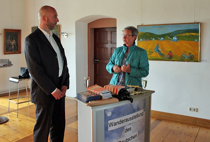 Ausstellungser&ouml;ffnung in Bad Frankenhausen (Foto: Karl-Heinz Herrmann)