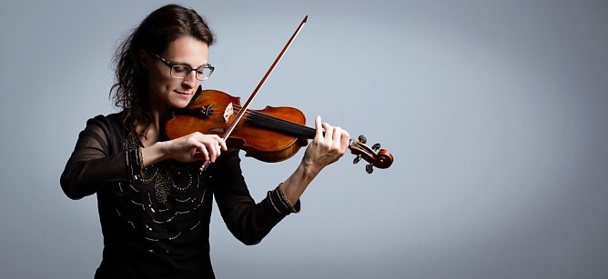 Crème de la Crème auf der Geige (Foto: Privat) Crème de la Crème auf der Geige (Foto: Privat)