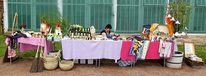 Beim Orangeriefest Bendeleben (Foto: J&uuml;rgen Kieper)