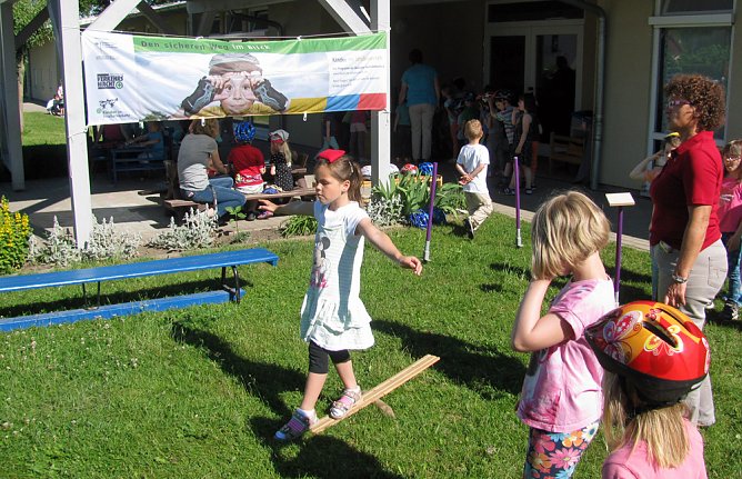 Verkehrssicherheitstag der Kita Bienchen (Foto: Bernd M&uuml;ller)