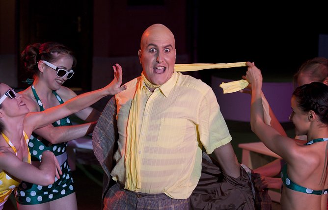 Schlossfestspiele in einer Fotoausstellung (Foto: Tilman Graner) Schlossfestspiele in einer Fotoausstellung (Foto: Tilman Graner)