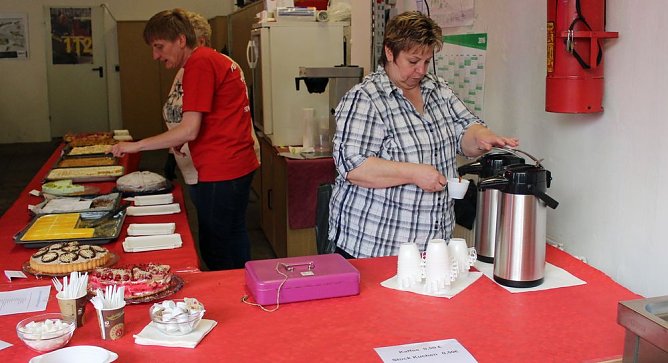 Unwettereinsatz auf Feuerwehrfest in Bebra (Foto: Karl-Heinz Herrmann)