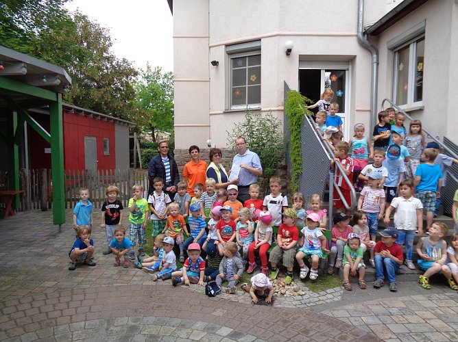 Unverhofft und trotzdem sehr gut (Foto: Kindervilla Bad Frankenhausen) Unverhofft und trotzdem sehr gut (Foto: Kindervilla Bad Frankenhausen)