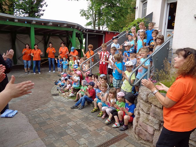 Unverhofft und trotzdem sehr gut (Foto: Kindervilla Bad Frankenhausen) Unverhofft und trotzdem sehr gut (Foto: Kindervilla Bad Frankenhausen)